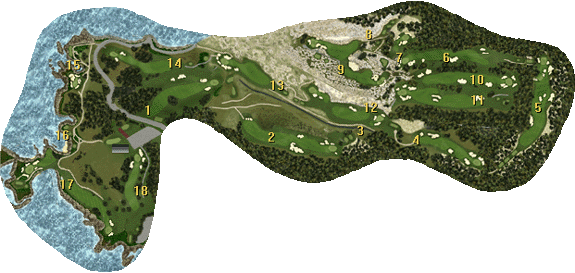 Cypress Point’s Course Routing